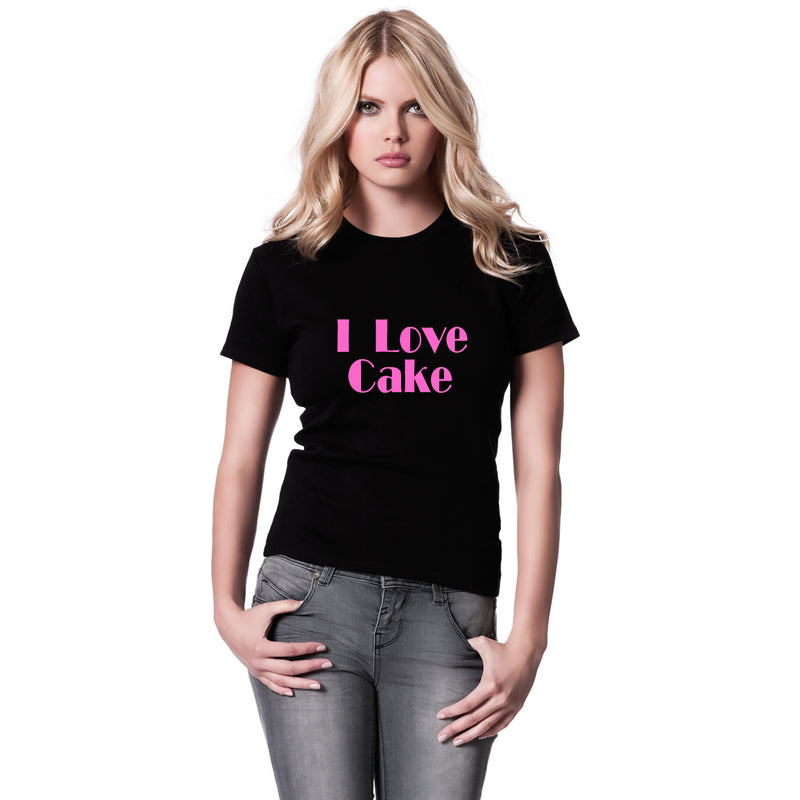 I Love Cake Women's T Shirt
