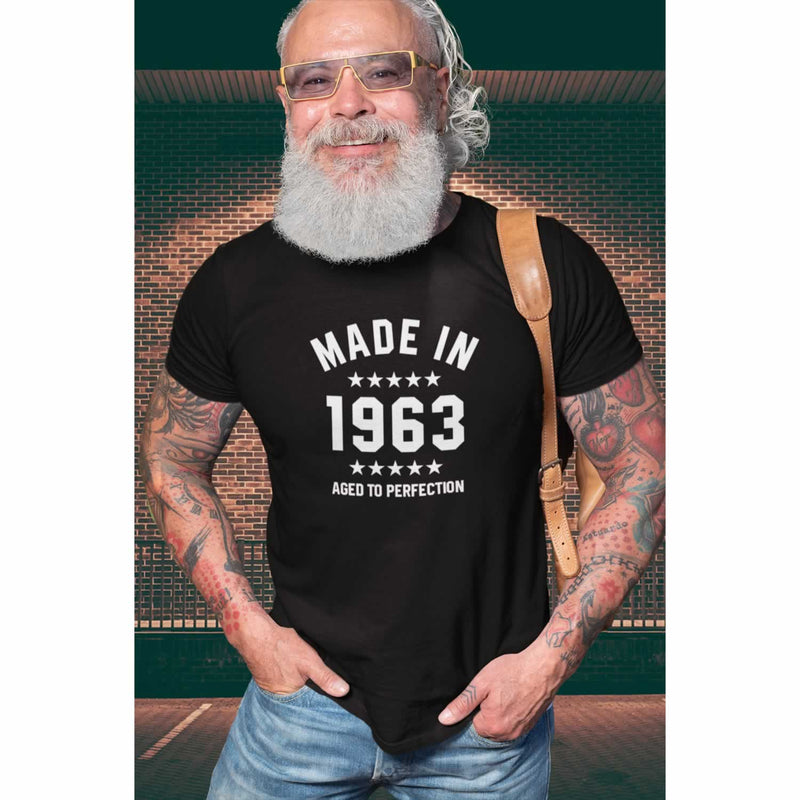 Made In 1963 Aged To Perfection T-Shirt For Men