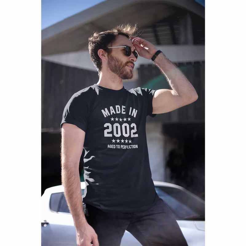 Made In 2002 21st Birthday T-Shirt For Men