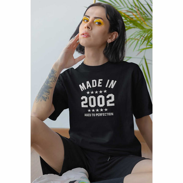 Made In 2002 21st Birthday T-Shirt For Women