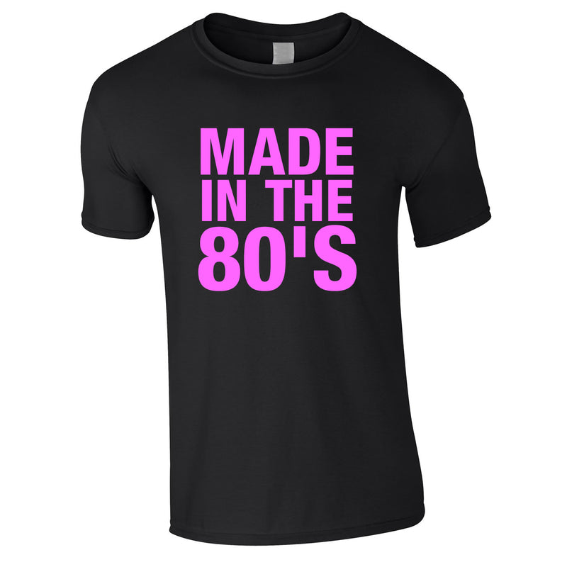 Made In The 80's Tee Black
