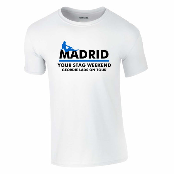 Madrid Stag Do T Shirts