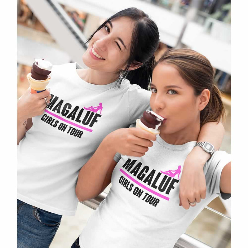 Magaluf Girls Holiday Custom Printed T Shirts