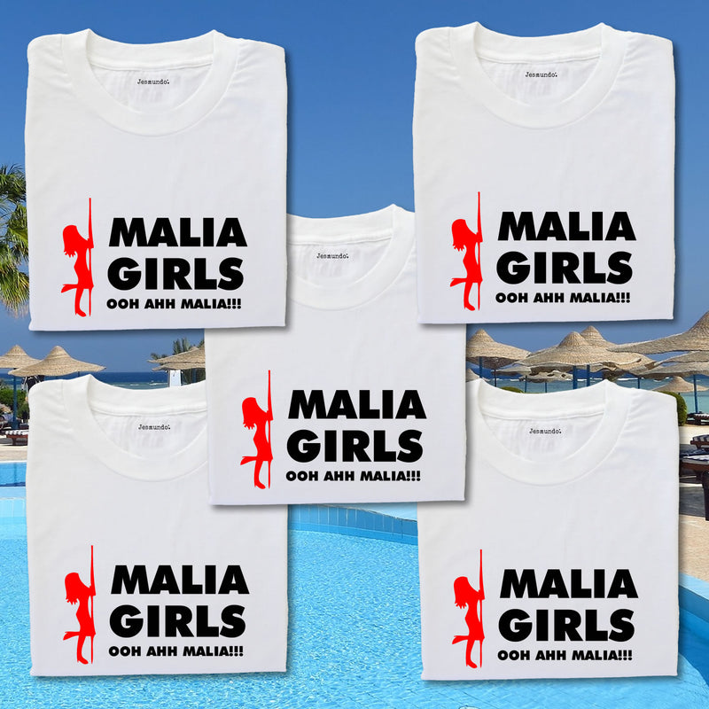 Malia Girls Holiday T Shirts Custom Printed