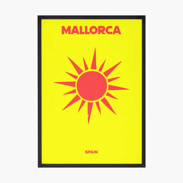 Mallorca Travel Poster