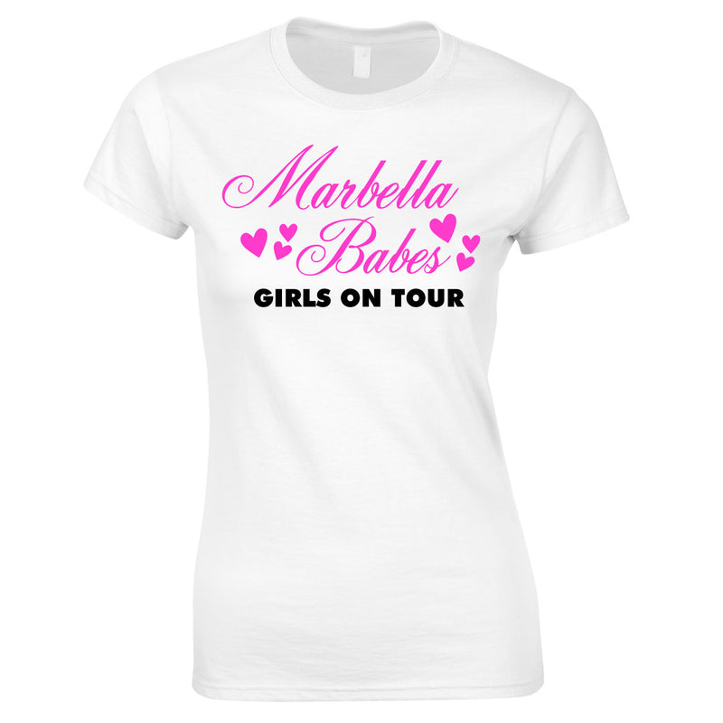 Marbella Babes Girls Holiday T Shirts
