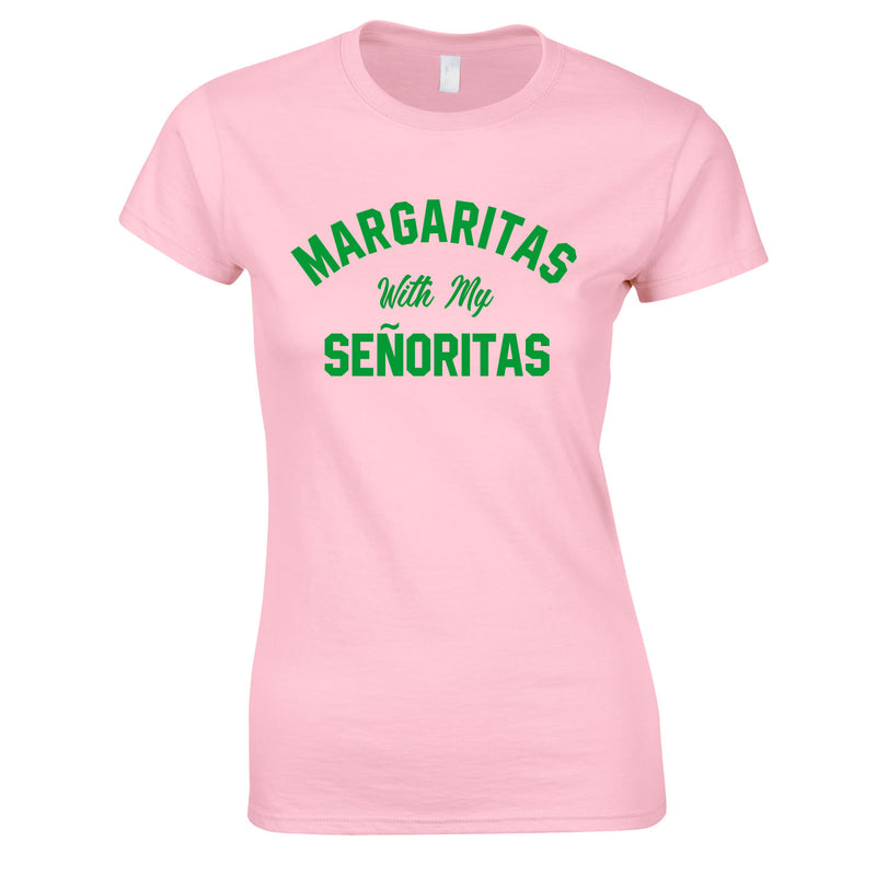 Margaritas With My Señoritas Top In Pink