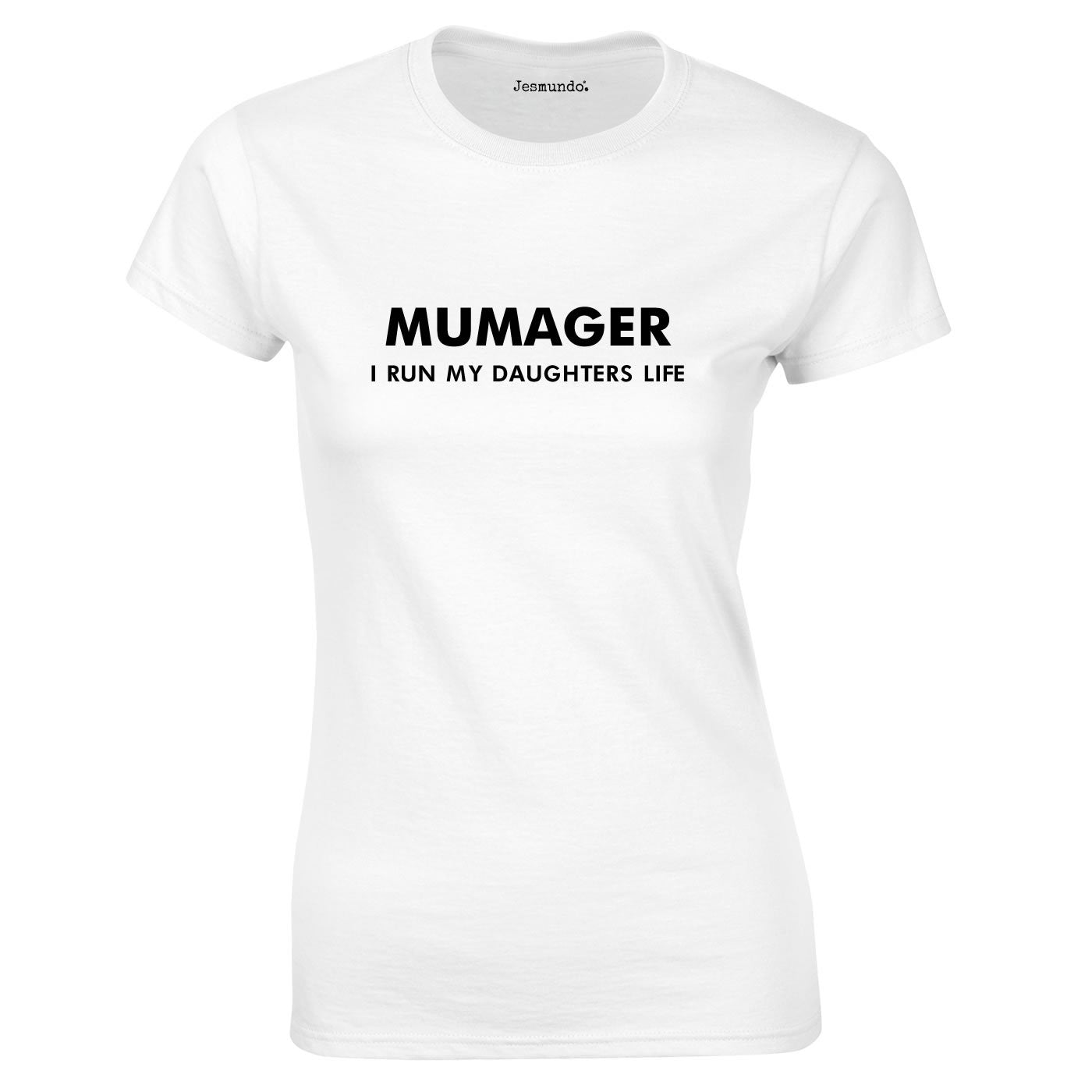 Mumager Top In White