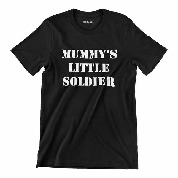 Mummy's Little Soldier Shirt