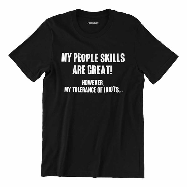 People Skills Printed T-Shirt