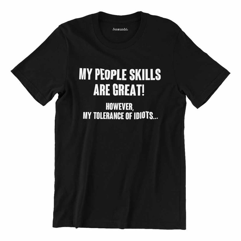 People Skills Printed T-Shirt