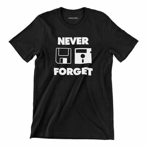 Never Forget Floppy Disk T Shirt