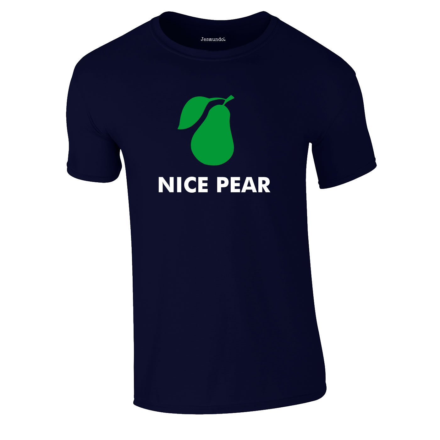Nice Pear Tee In Navy