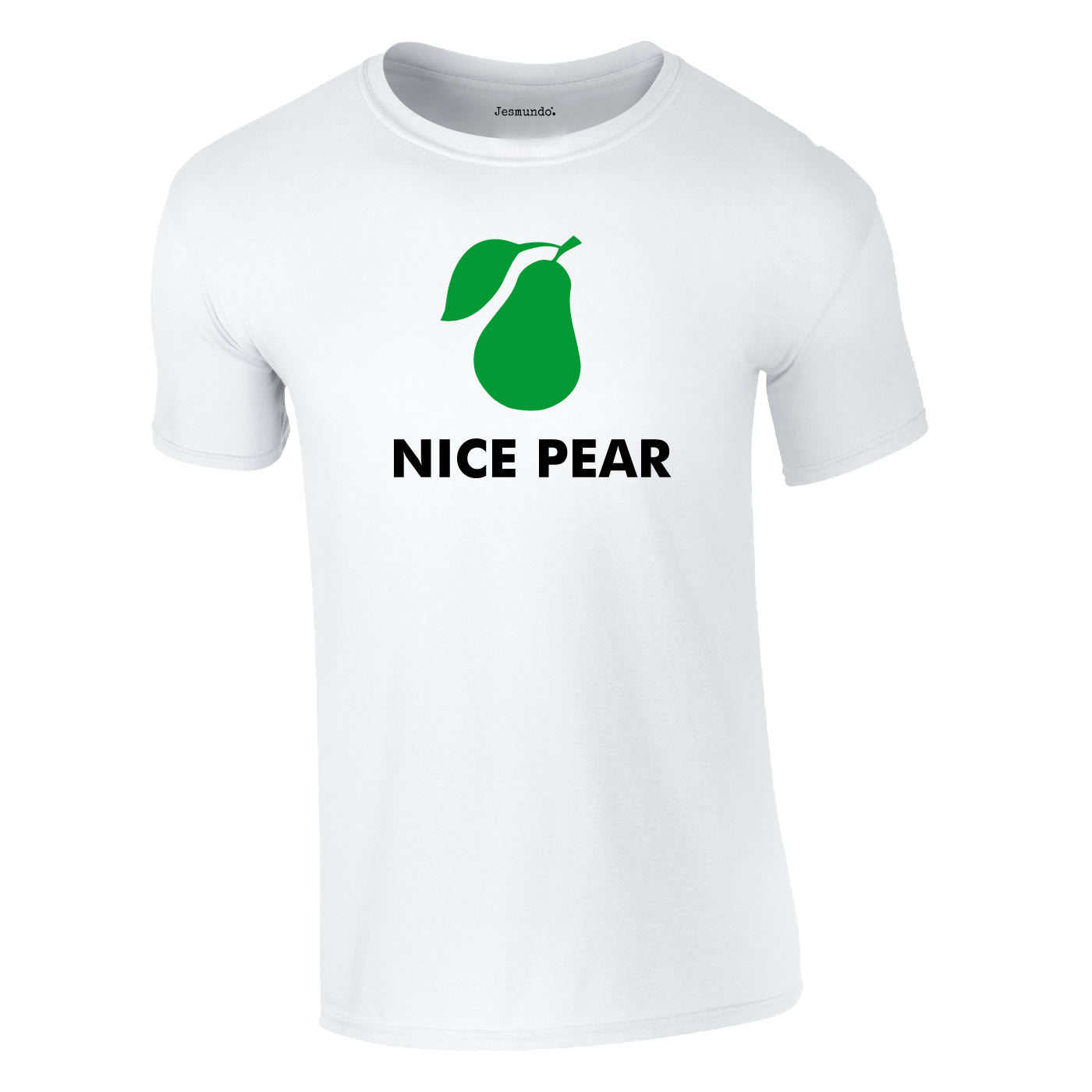Nice Pear Tee In White