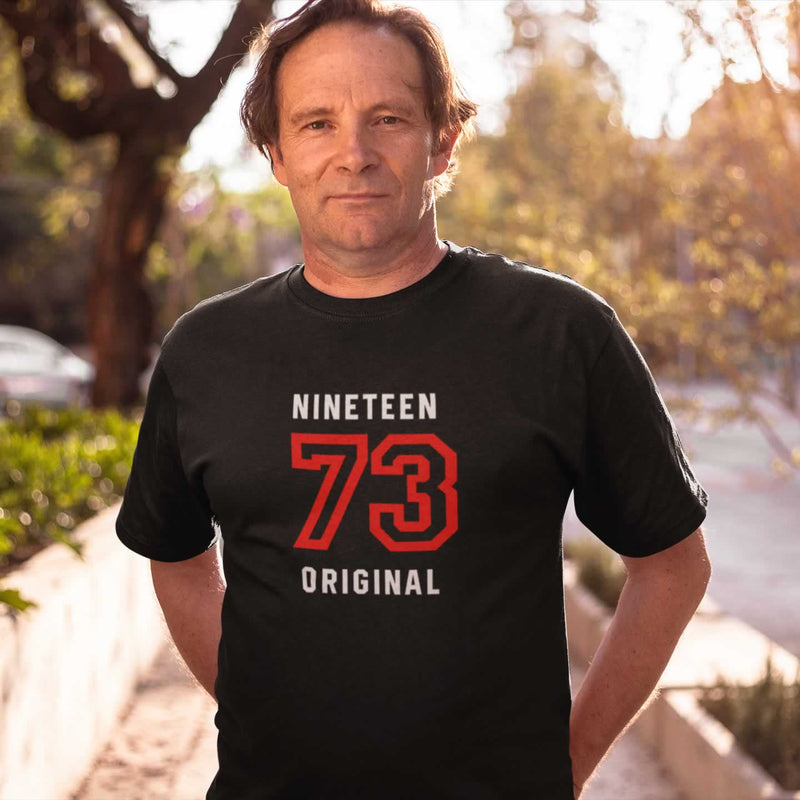Nineteen 73 50th Birthday T-Shirt For Men