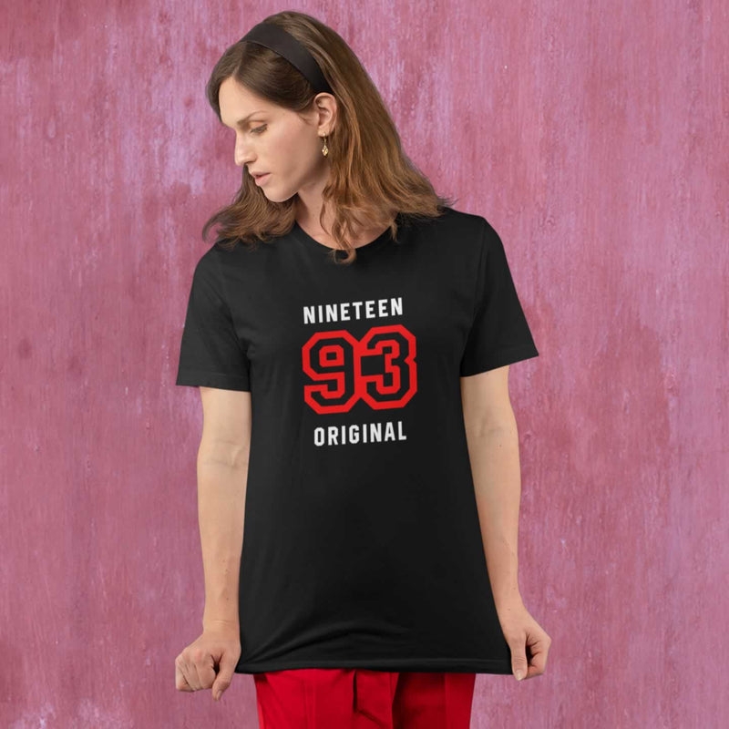 Bold Nineteen 93 21st Birthday T Shirt For Women