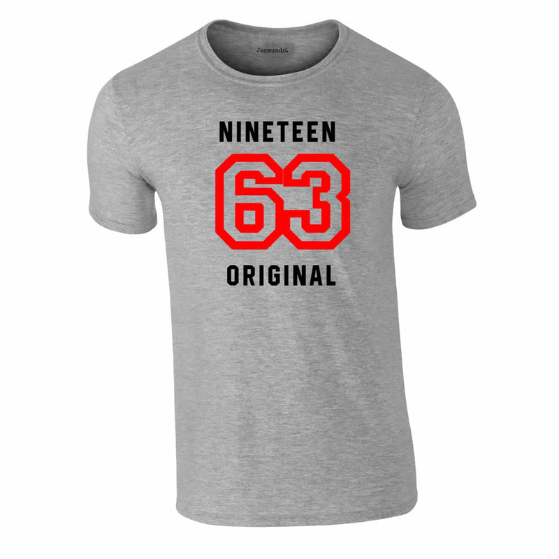 60th Birthday Bold Print T-Shirt