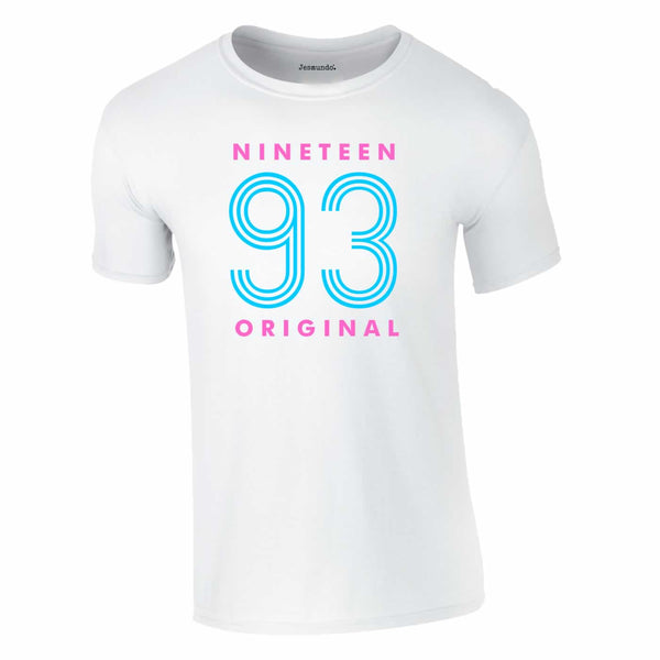 1993 Neon Tee In White