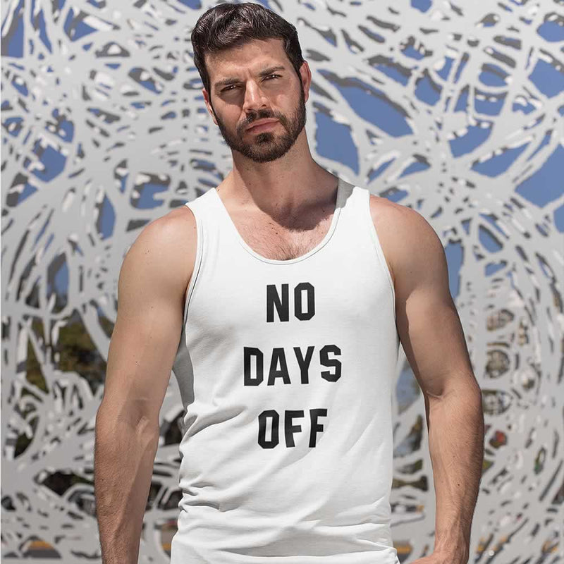 No Days Off Gym Vest For Men