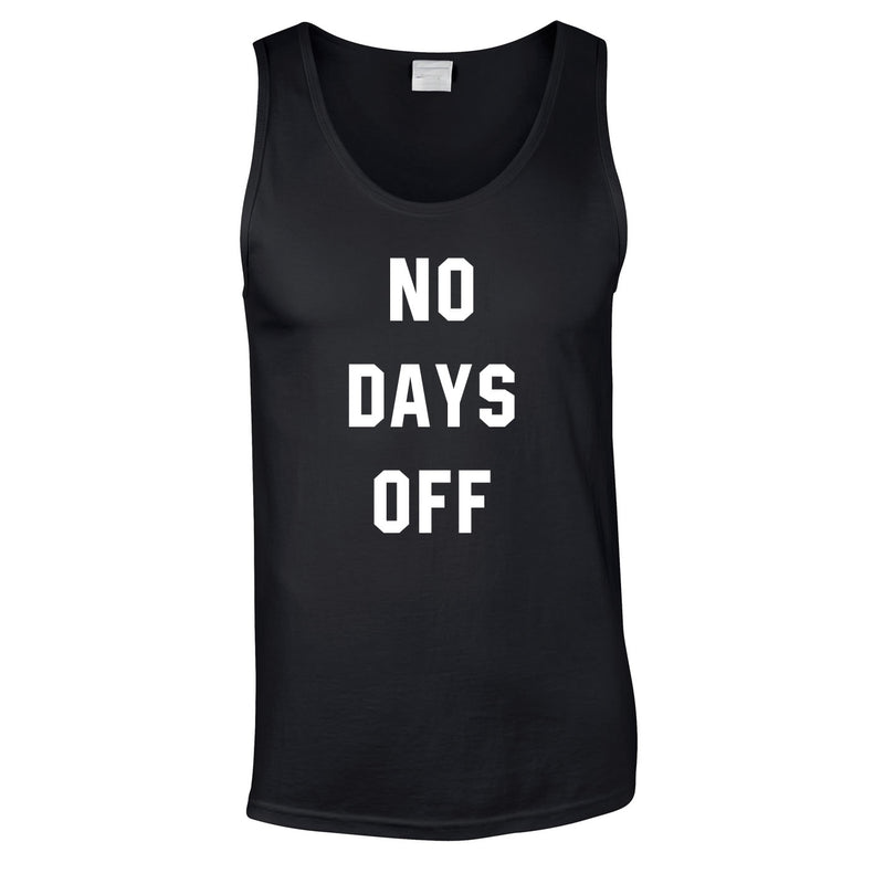 No Days Off Vest In Black