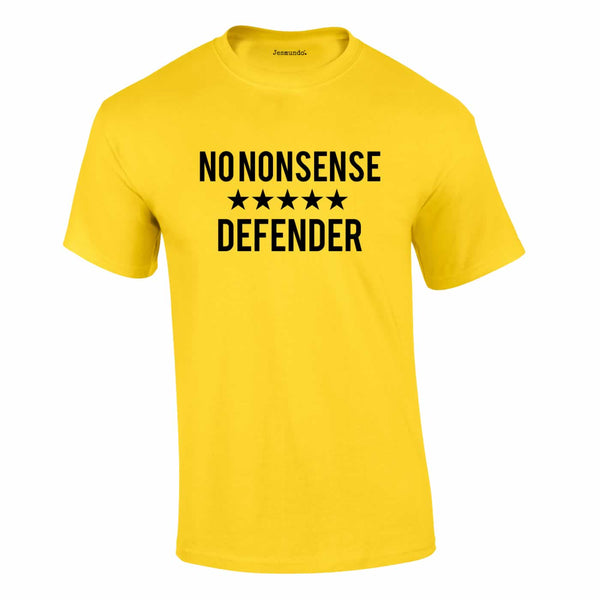 No Nonsense Defender Tee In Yellow