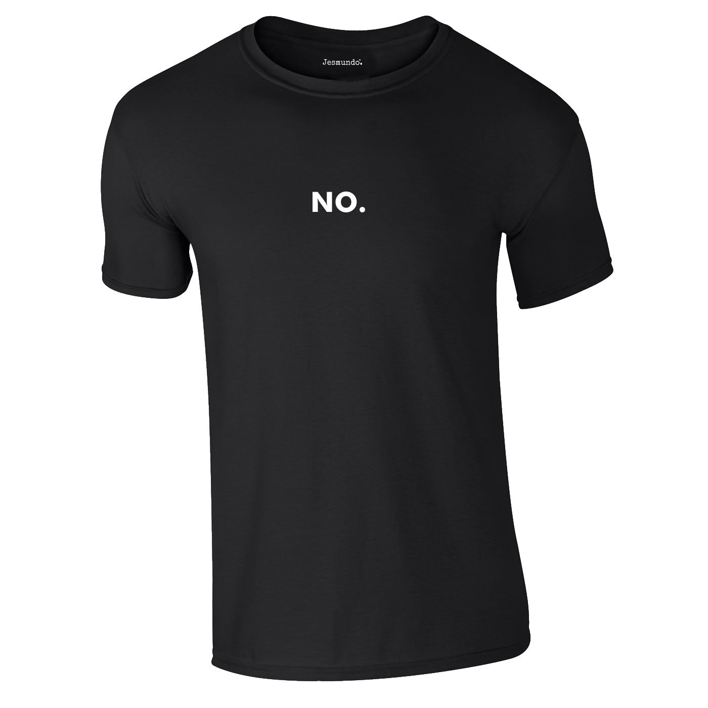 No Printed Tee In Black