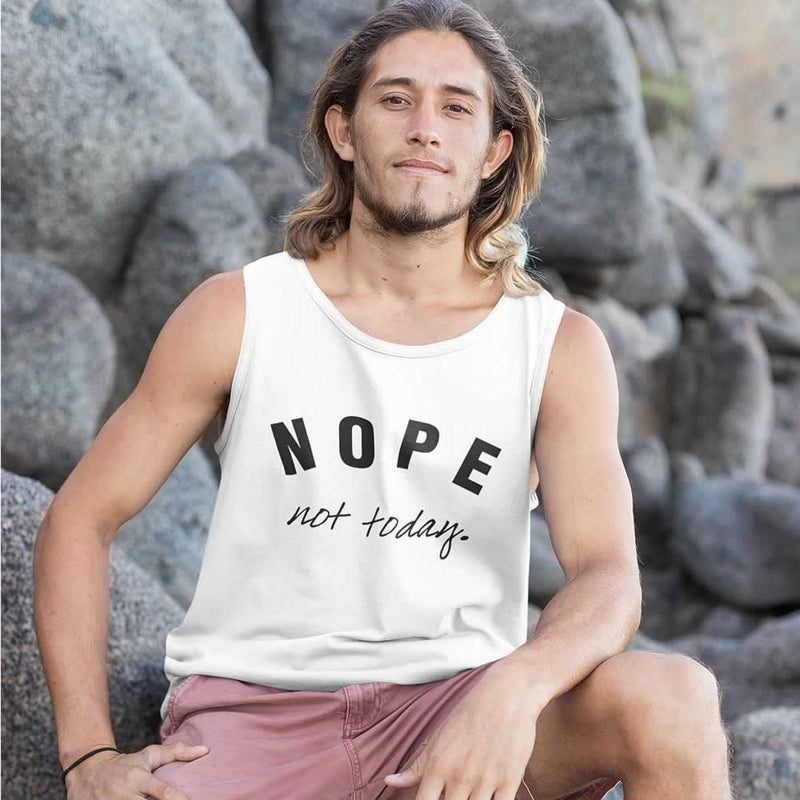 Nope Not Today Vest For Men