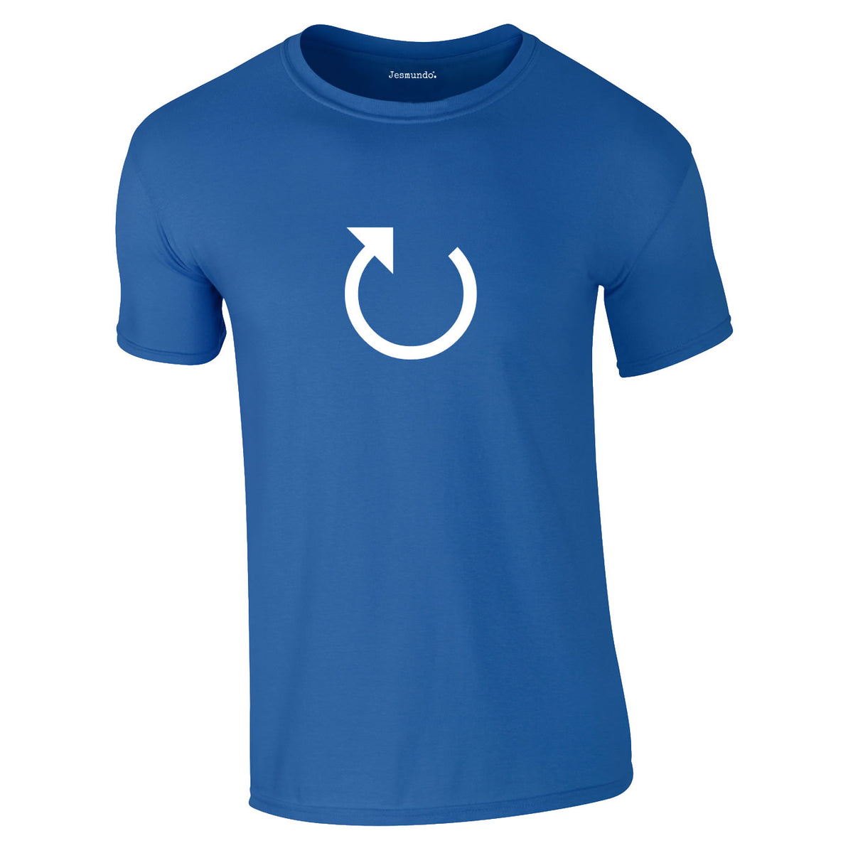 Loading Arrow Graphic Tee In Royal