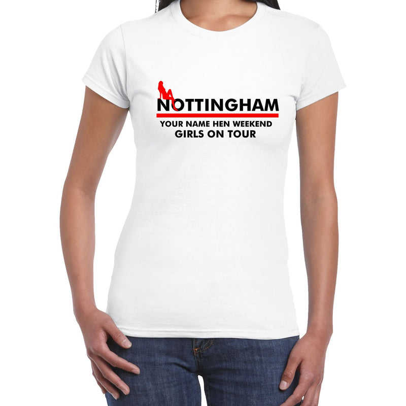 Nottingham Hen Do T Shirts