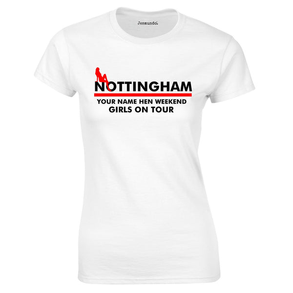 Personalised Nottingham Hen T Shirts