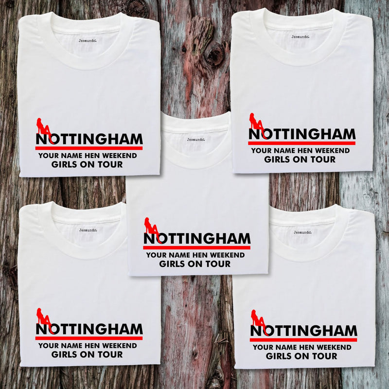 Nottingham Hen Weekend T Shirts