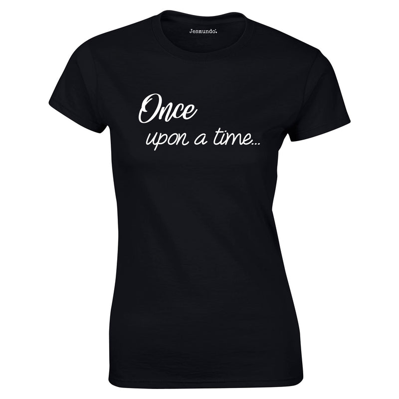 Once Upon A Time Women's Top In Black