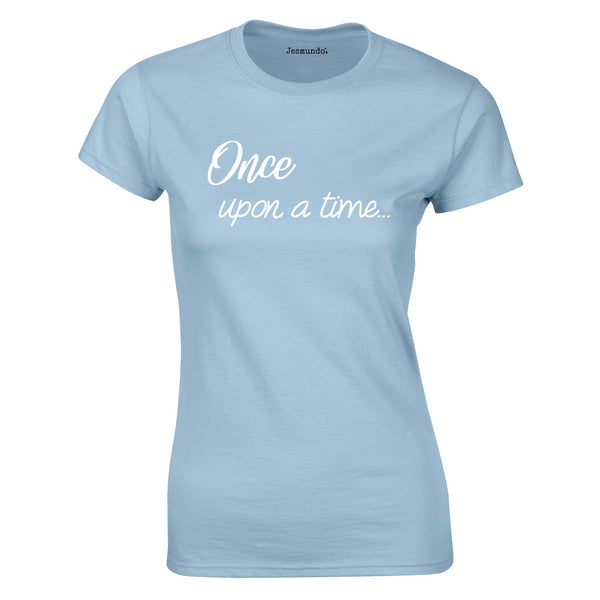 Once Upon A Time Women's Top In Sky