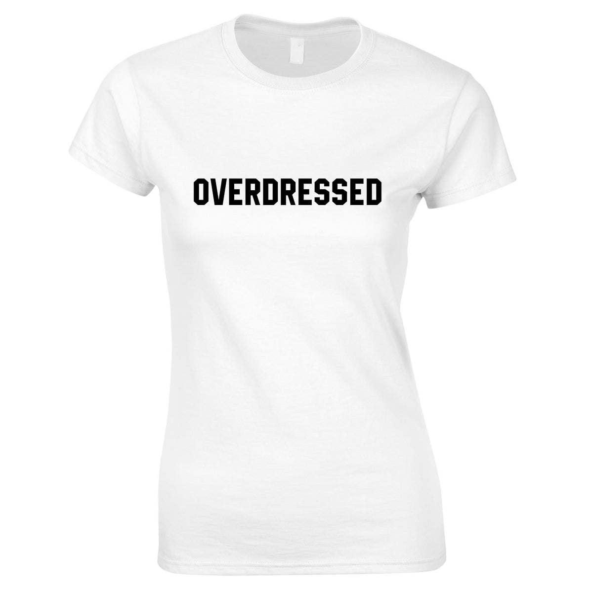 Overdressed Top In White