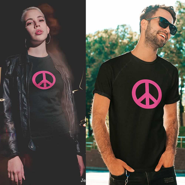 Peace Sign Symbol T Shirt By Jesmundo