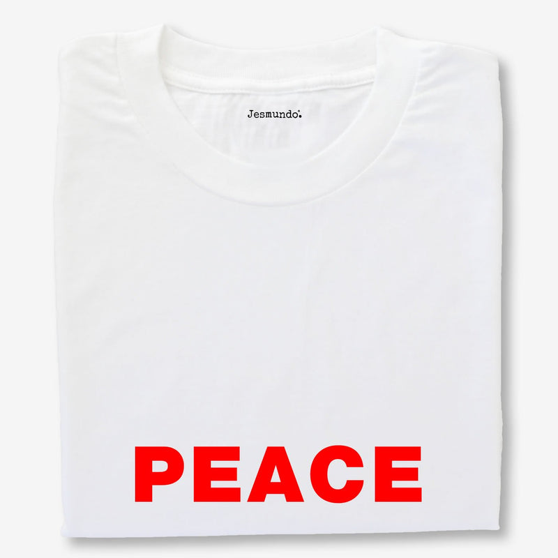 Peace Slogan Printed Tee