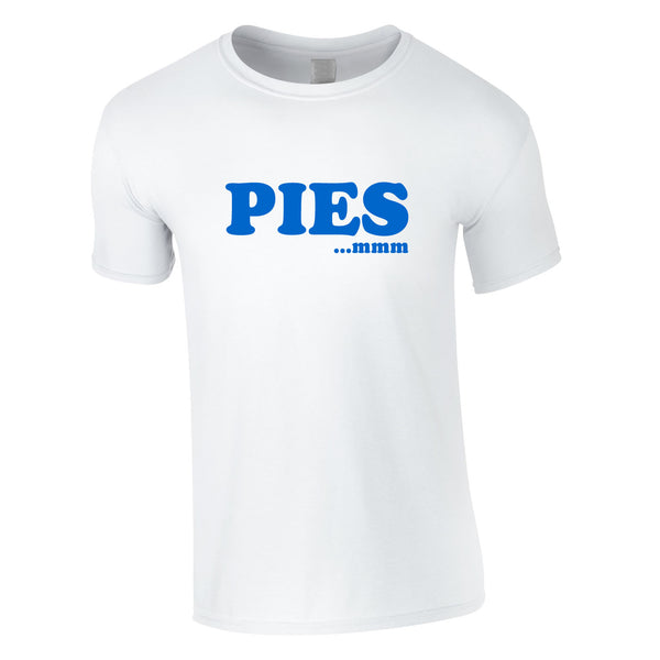 Pies mmm Tee In White
