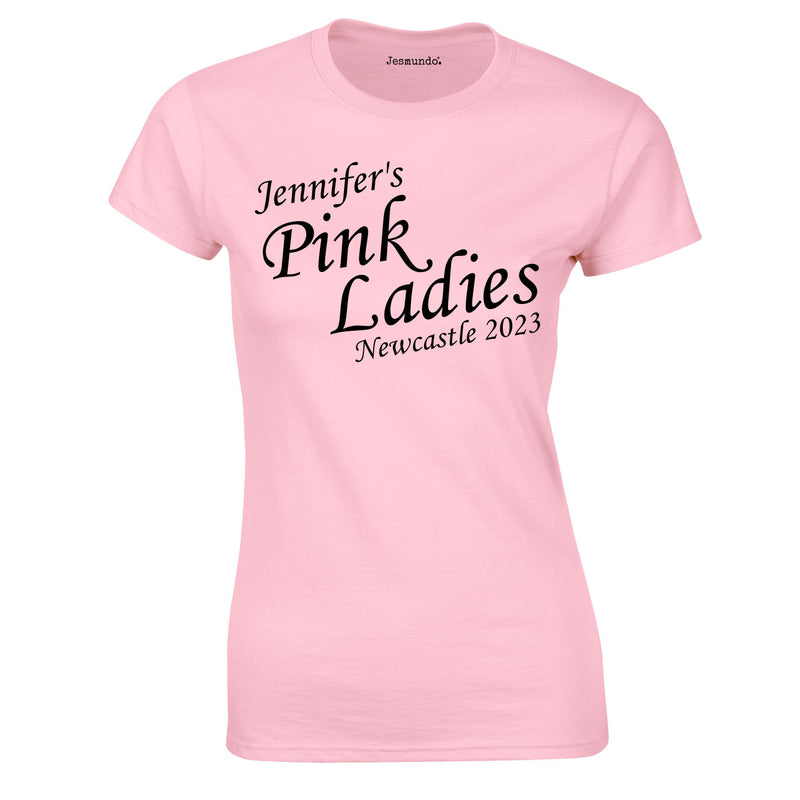 Pink Ladies Hen Do Theme T Shirts