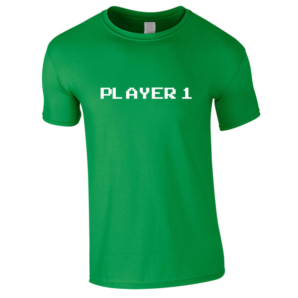 Player 1 Gaming Tee In Green