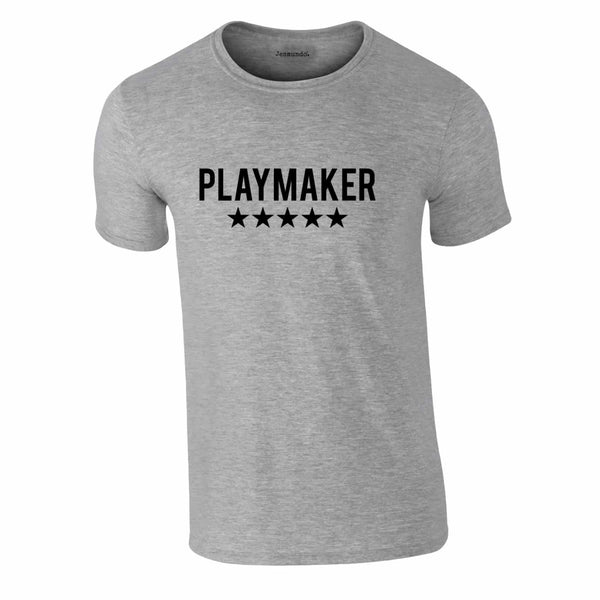 Playmaker Tee In Grey