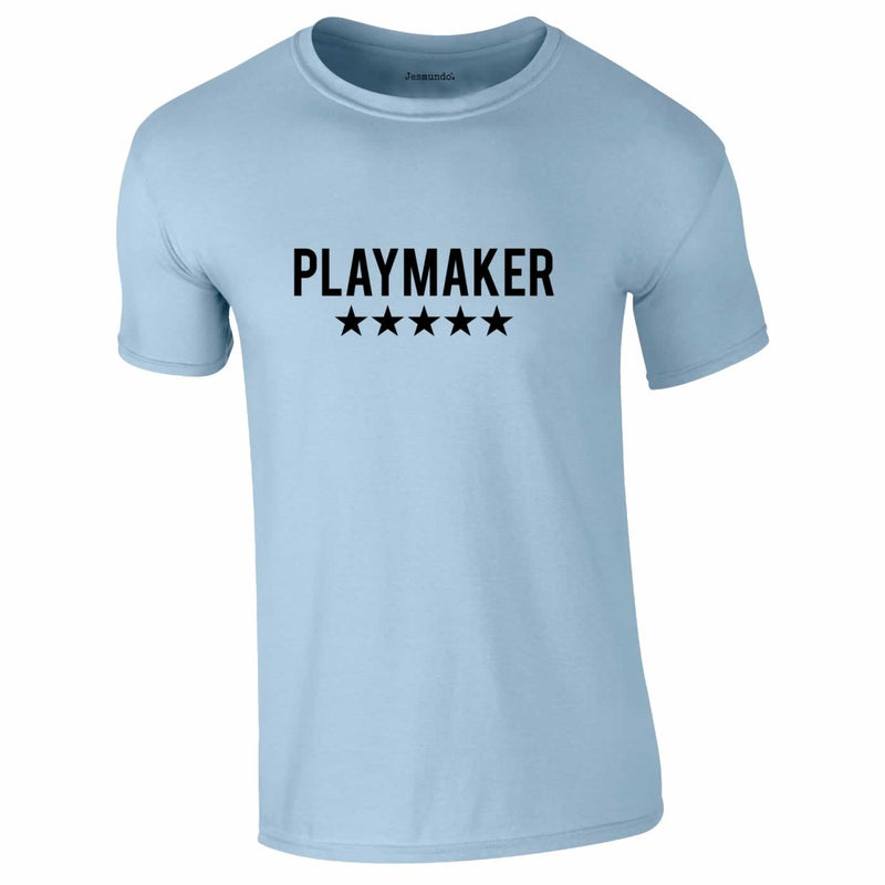 Playmaker Tee In Sky Blue