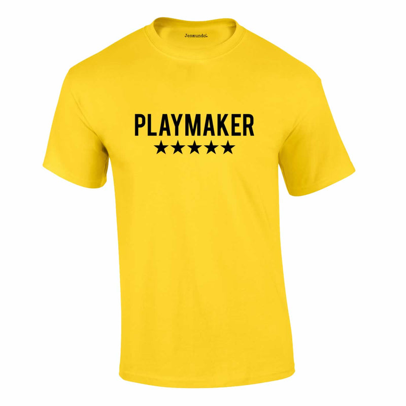 Playmaker Tee In Yellow
