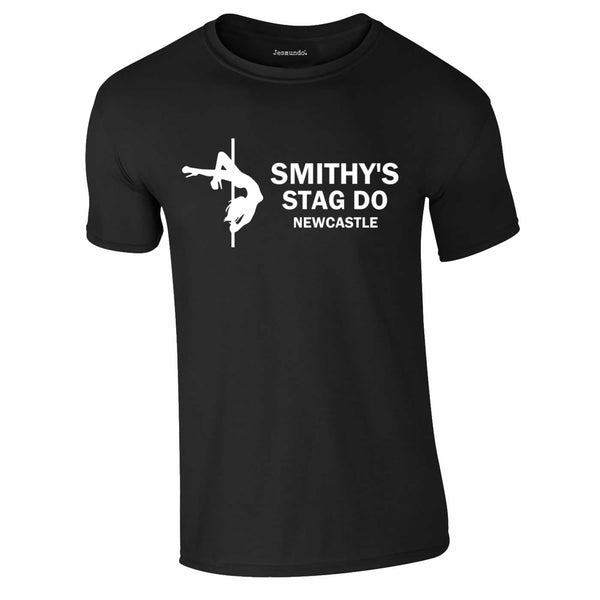 Newcastle Stag Do T Shirts Custom Printed