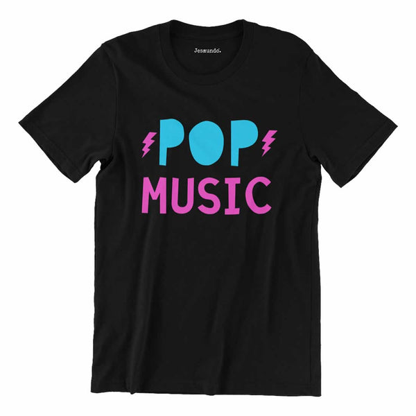 90s Pop Music T Shirt In Neon Print