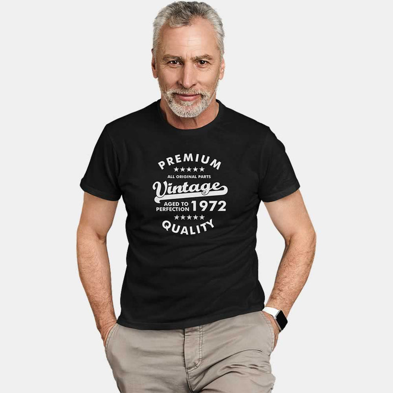 Aged To Perfection 50th Birthday T Shirt For Him