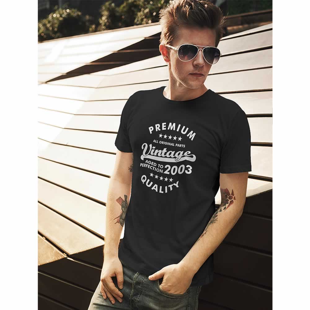 18th Birthday Premium Vintage T-Shirt For Men