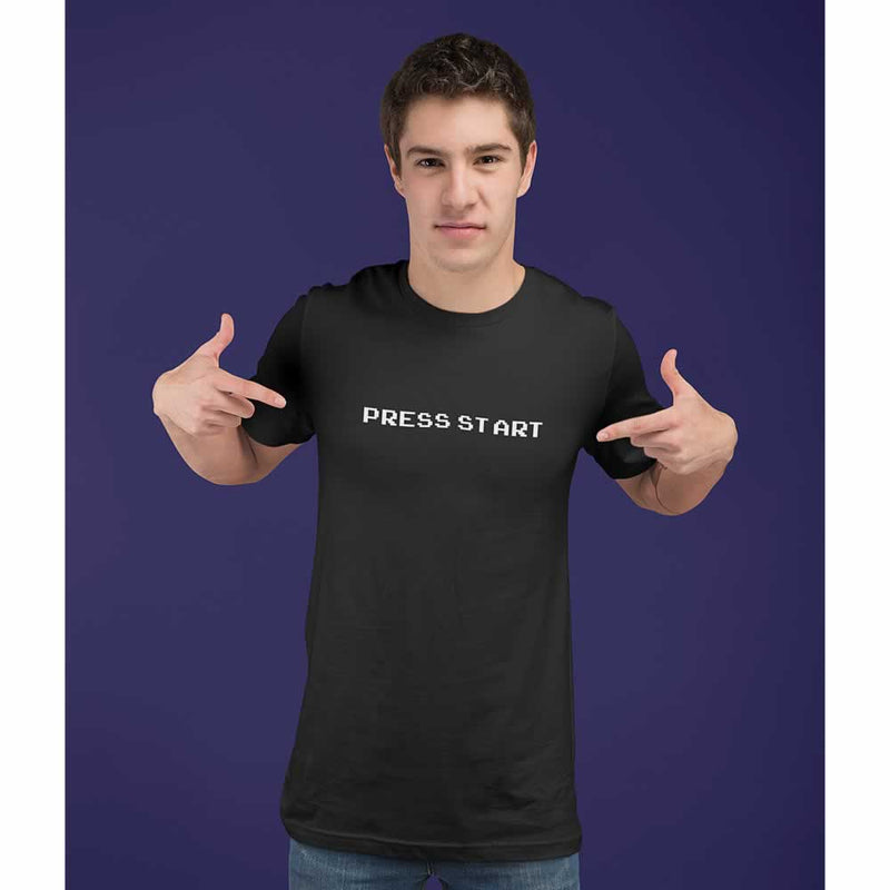 Press Start Tee