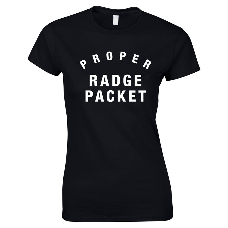 Proper Radge Packet Lasses Top In Black