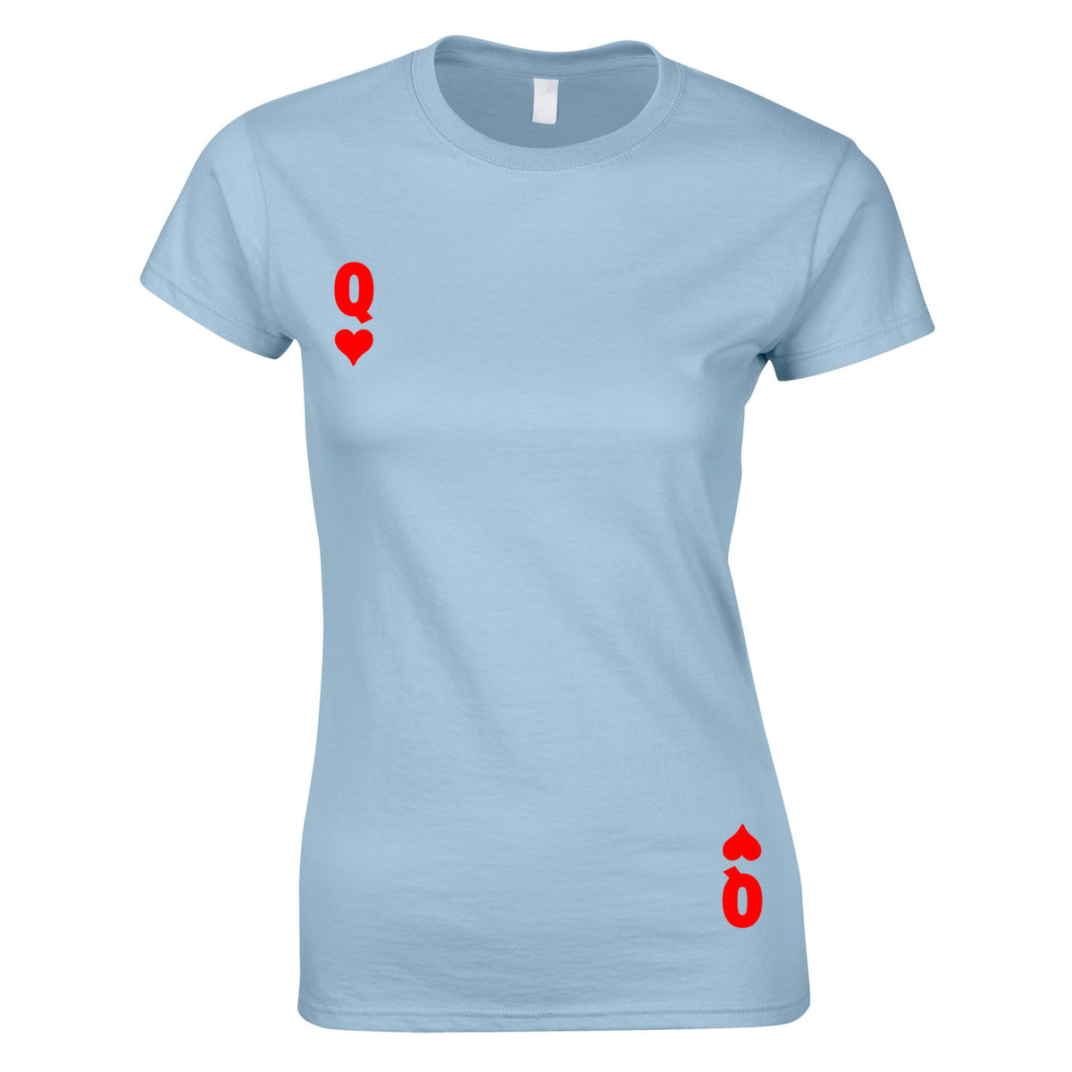 Queen Of Hearts Top In Sky