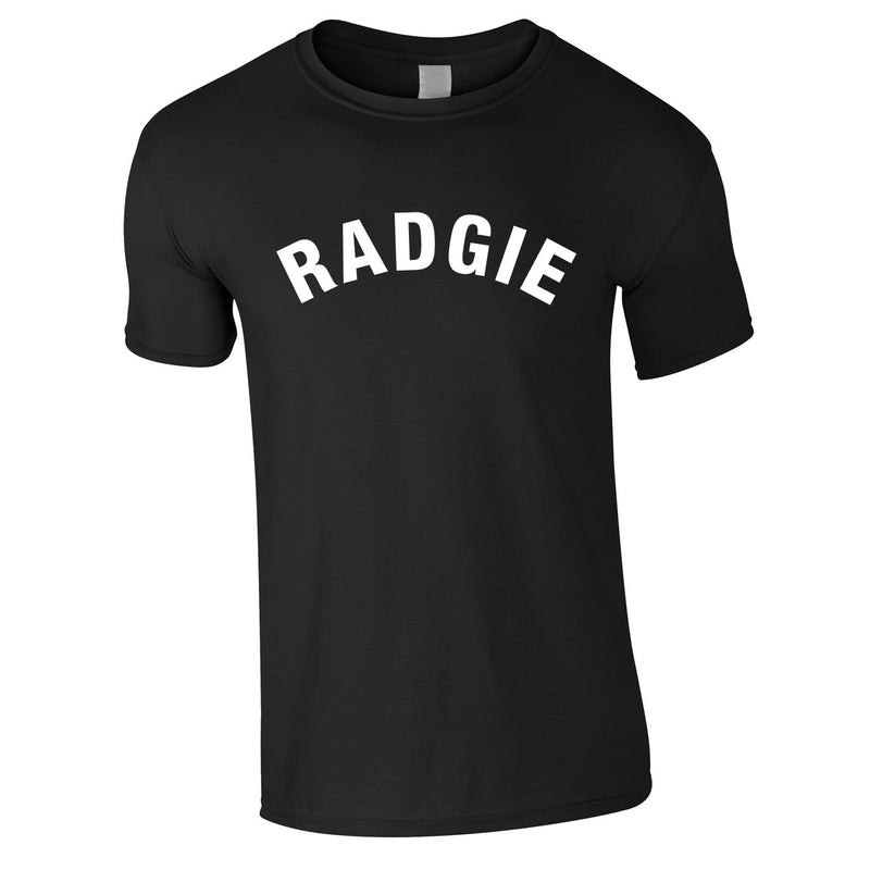 Radgie Men's Tee In Black